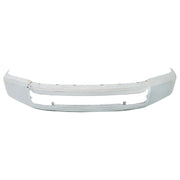 DURAFORCE Front Bumper Face Bar For 20-22 Ford F250 F350 Chrome W/o Fog Light Hole