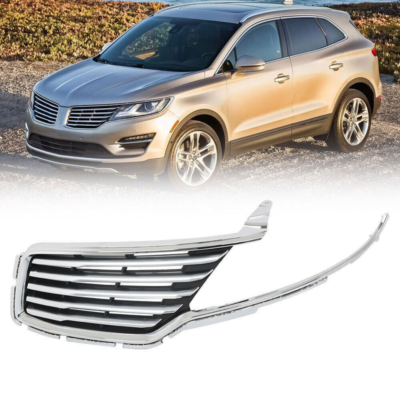DURAFORCE Front Grille Driver Left Side For 2015-2018 Lincoln MKC Plastic