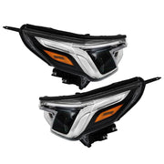 DURAFORCE Left+Right Headlight For 2022-24 Subaru Forester LED Type W/LED DRL