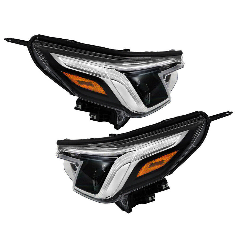 DURAFORCE Left+Right Headlight For 2022-24 Subaru Forester LED Type W/LED DRL