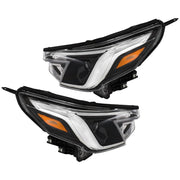 DURAFORCE Left+Right Headlight For 2022-24 Subaru Forester LED Type W/LED DRL