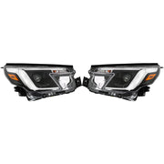 DURAFORCE Left+Right Headlight For 2022-24 Subaru Forester LED Type W/LED DRL