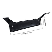 DURAFORCE Front Bumper Face Bar Trim Molding Black For 2019-2024 Nissan Murano