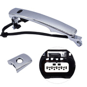 DURAFORCE Fit For 2010 2011 2012 2013 Nissan Rogue Car Front Left Outside Chrome Door