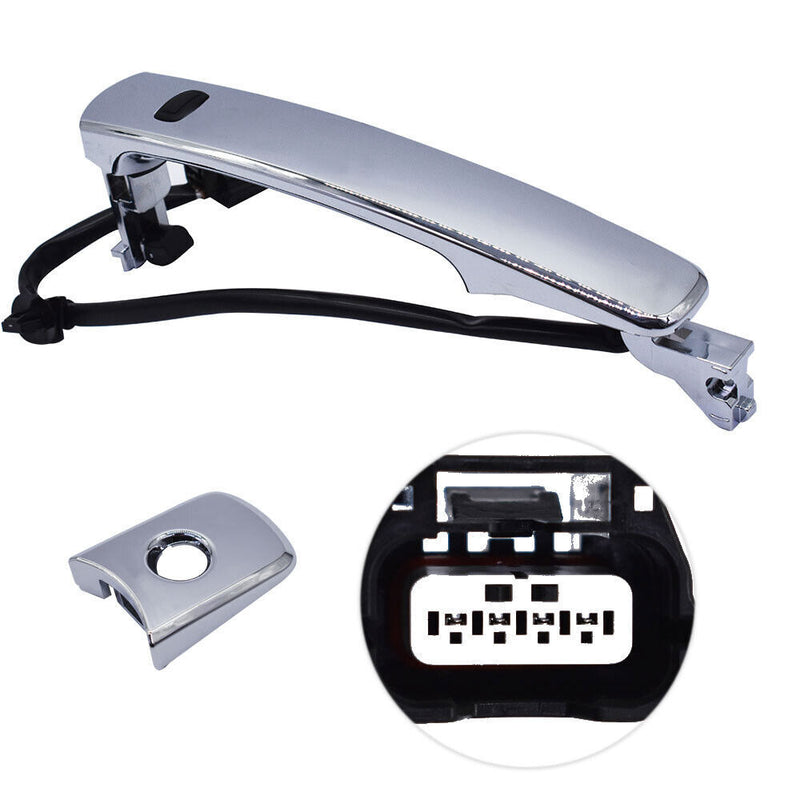 DURAFORCE Fit For 2010 2011 2012 2013 Nissan Rogue Car Front Left Outside Chrome Door