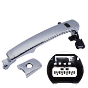 DURAFORCE Fit For 2010 2011 2012 2013 Nissan Rogue Car Front Left Outside Chrome Door