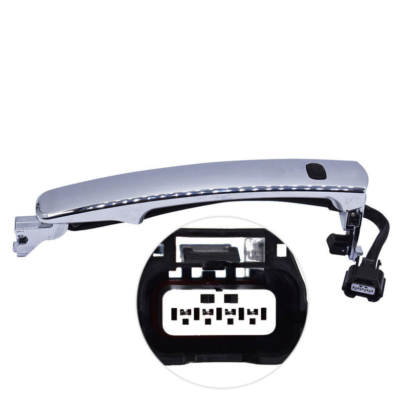 DURAFORCE Fit For 2010 2011 2012 2013 Nissan Rogue Car Front Left Outside Chrome Door