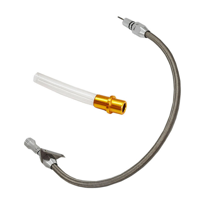 DURAFORCE Transmission Dipstick For Chevy GM TH350 Tranny SBC BBC Trans Stainless