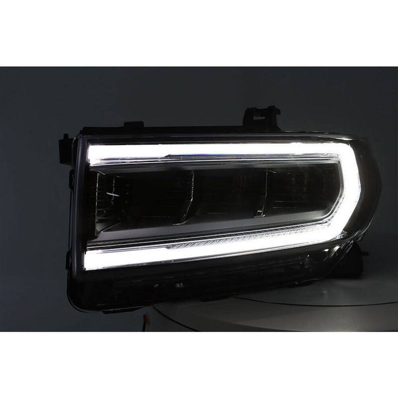 DURAFORCE Left LED Headlights Assembly For 2020-2023 GMC Acadia SL/SLE Front Black