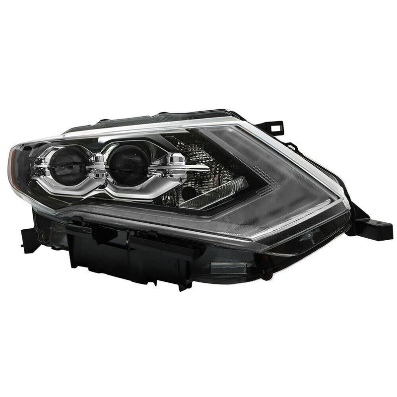 DURAFORCE Right Side Headlight For 2017-2020 Nissan Rogue SL Hybrid Sport LED Lamp