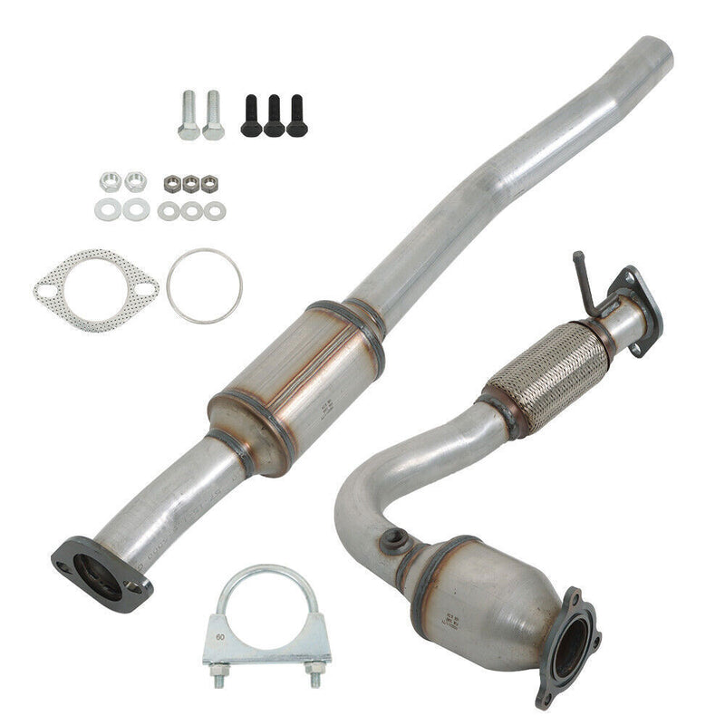 DURAFORCE Catalytic Converter Front+Rear For 2010-2014 GMC Terrain 2.4 16581+54850