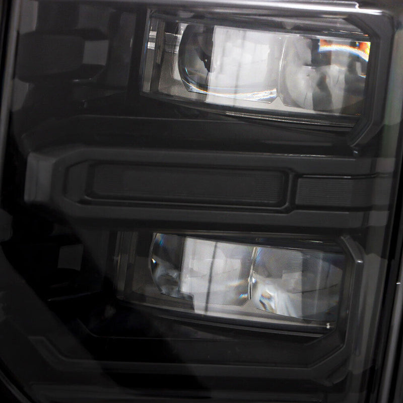 DURAFORCE Left Headlight For 2022-2024 GMC Sierra 1500 Elevation/Pro/SLE LED Black