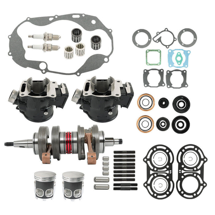 DURAFORCE For Yamaha Banshee Complete Rebuilt Motor Engine Rebuild Top Bottom End Part Kit