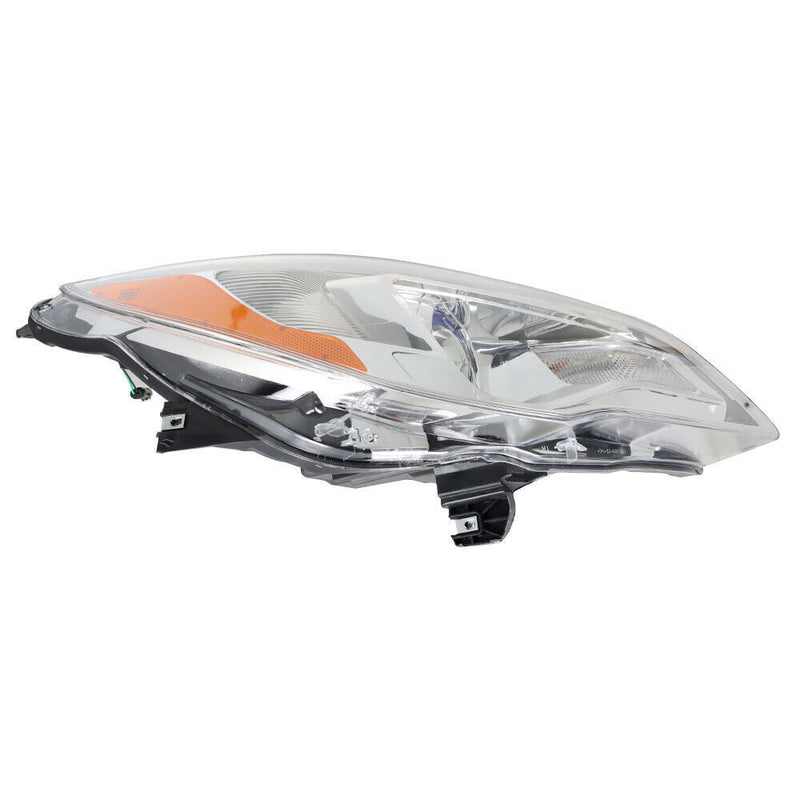 DURAFORCE Right Headlight For 2014-2017 Buick Regal Halogen Chrome Housing Clear