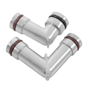 DURAFORCE HVAC Heater Hose Connector Aluminum For Chevy Pontiac Buick 3.8L 47065HP