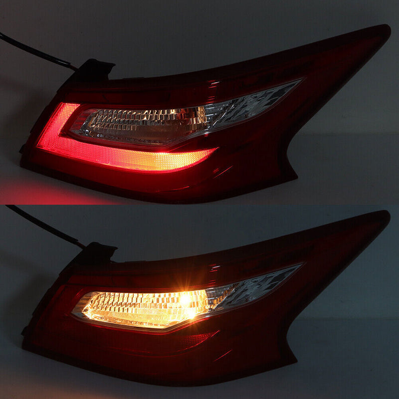 DURAFORCE Outer Tail Light Right Side For 2016-2018 Nissan Altima Rear Brake Lamp