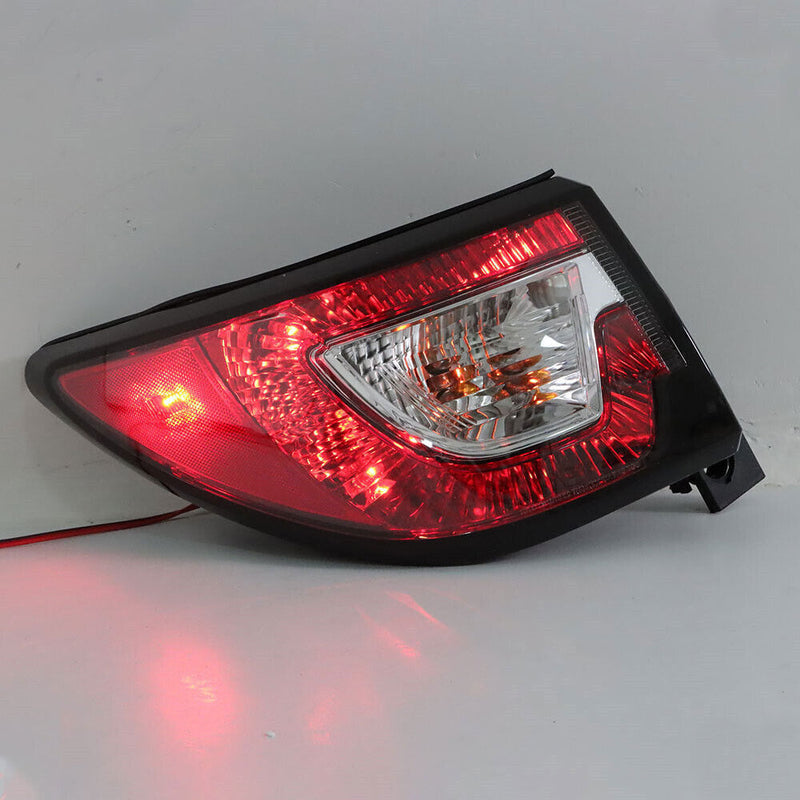 DURAFORCE Left+Right Side Tail Light For 2013-17 Chevrolet Traverse w/Bulbs Clear
