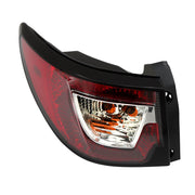 DURAFORCE Left+Right Side Tail Light For 2013-17 Chevrolet Traverse w/Bulbs Clear