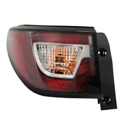 DURAFORCE Left+Right Side Tail Light For 2013-17 Chevrolet Traverse w/Bulbs Clear