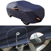 DURAFORCE Car Cover Sun UV Dust Snow Rain Resist Waterproof Protection W/Lock