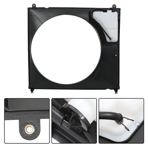 DURAFORCE Engine Radiator Cooling Fan Blade Shroud For 2007-2021 Toyota Tundra V8