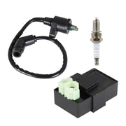 DURAFORCE Ignition Coil Spark Plug CDI Box For 1990-1993 Honda FourTrax 300 TRX300FW 4x4