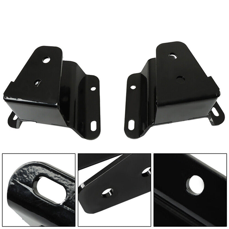 DURAFORCE 4inch Rear Drop Lowering Hanger Shackle Kit For 1965-1972 Ford F100 2WD