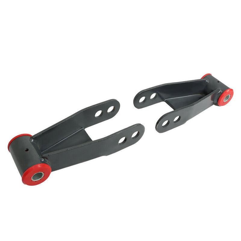 DURAFORCE 4inch Rear Drop Lowering Hanger Shackle Kit For 1965-1972 Ford F100 2WD