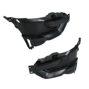 DURAFORCE Left+Right Side Fog Light Cover Trims For 2020-2022 Ford Explorer Black