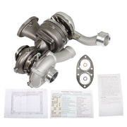 DURAFORCE High & Low Pressure Turbos For 2008-2010 Ford F250 F350 Super Duty 6.4L