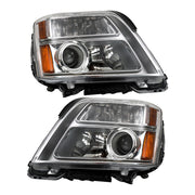 DURAFORCE Left&Right Headlight For 2010-2015 GMC Terrain SL/SLT/SLE Chrome Halogen