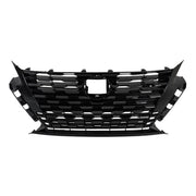 DURAFORCE Front Bumper Upper Grille For Nissan Altima SR 2023 2024 Plastic Black