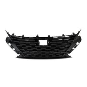 DURAFORCE Front Bumper Upper Grille For Nissan Altima SR 2023 2024 Plastic Black