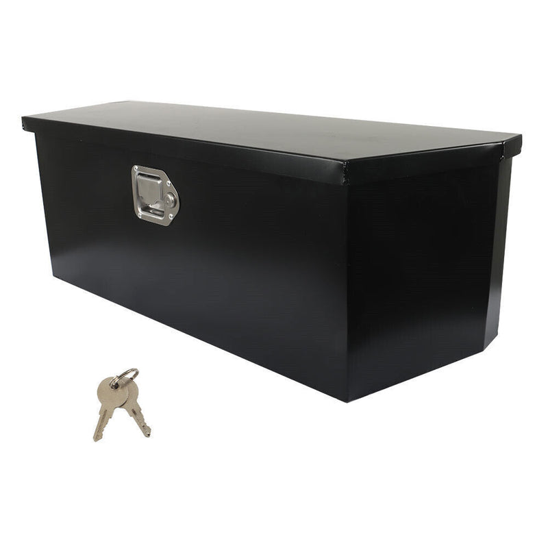 DURAFORCE 35'' x 12'' x 12'' Aluminum Trailer Tongue Tool Box For Pickup Truck