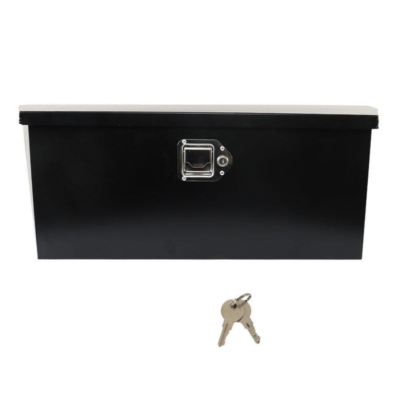 DURAFORCE 35'' x 12'' x 12'' Aluminum Trailer Tongue Tool Box For Pickup Truck