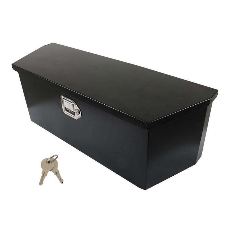 DURAFORCE 35'' x 12'' x 12'' Aluminum Trailer Tongue Tool Box For Pickup Truck