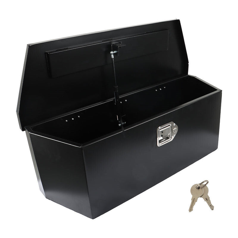 DURAFORCE 35'' x 12'' x 12'' Aluminum Trailer Tongue Tool Box For Pickup Truck