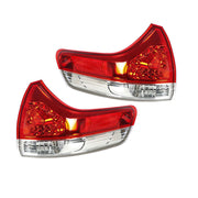 DURAFORCE Rear Left + Right Side Tail Lights For 2011-2014 Toyota Sienna Halogen