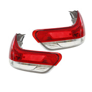 DURAFORCE Rear Left + Right Side Tail Lights For 2011-2014 Toyota Sienna Halogen