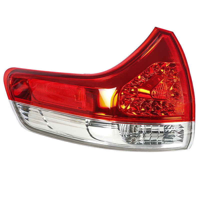 DURAFORCE Rear Left + Right Side Tail Lights For 2011-2014 Toyota Sienna Halogen