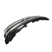 DURAFORCE Front Bumper Upper Grille Assembly Glossy Black For 11-15 Ford Explorer