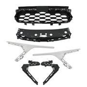 DURAFORCE Front Bumper Grille With Chrome Trim For 2023 2024 Chevrolet Trax