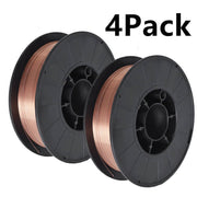 DURAFORCE ER70S-6 .035" (0.9mm) Mild Steel MIG Welding Wire 10-lbs Roll × 4 Pack