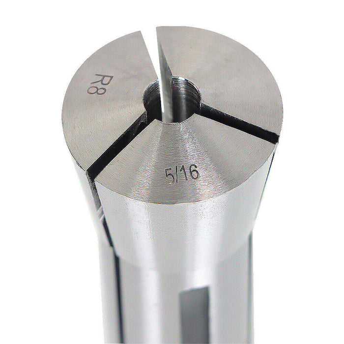 DURAFORCE 23Pcs R8 Collet Set Fractional 1/16" To 3/4" High Precision For Bridgeport