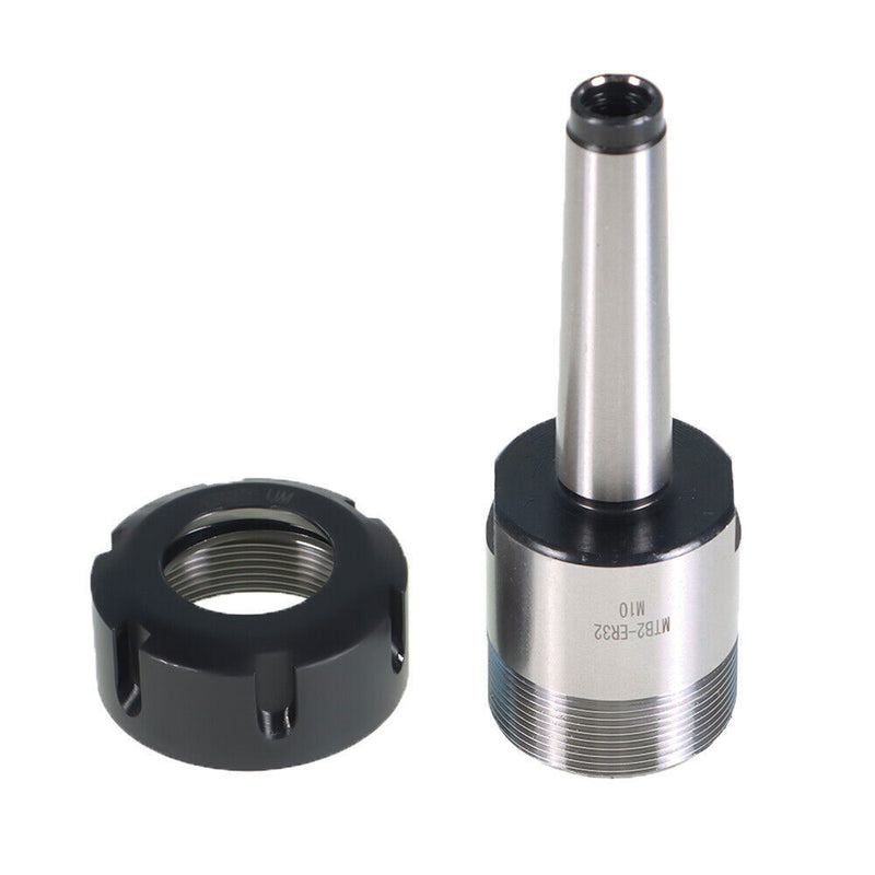 DURAFORCE MT2 Morse Cone Collet Chuck Tooling Holder ER32UM M10 Stainless Steel