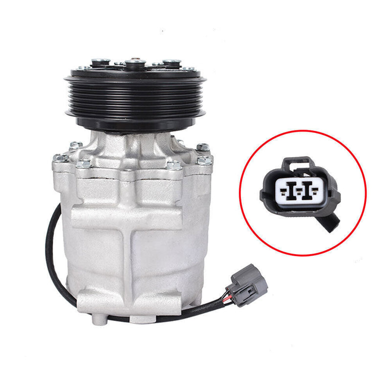 DURAFORCE A/C AC Compressor w/Clutch For 2002 2003 2004 2005 Honda Civic L4 1.7L