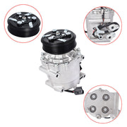 DURAFORCE A/C AC Compressor w/Clutch For 2002 2003 2004 2005 Honda Civic L4 1.7L