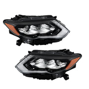 DURAFORCE Right+Left Headlight For 2017-20 Nissan Rogue SL Hybrid Sport LED