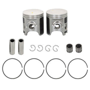 DURAFORCE Set For Yamaha Rd350 Cylinder Rebuild Kit Pistons Rings Pins 1973-75 Us/Uk