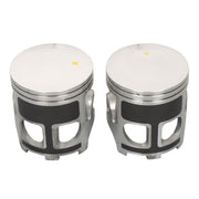 DURAFORCE Set For Yamaha Rd350 Cylinder Rebuild Kit Pistons Rings Pins 1973-75 Us/Uk